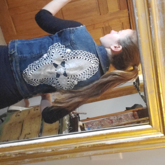 Custom patch Denim vest - Picture 10 of 10